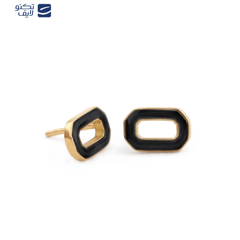 گوشواره طلا 18 عیار زنانه بان گالری مدل اکتان