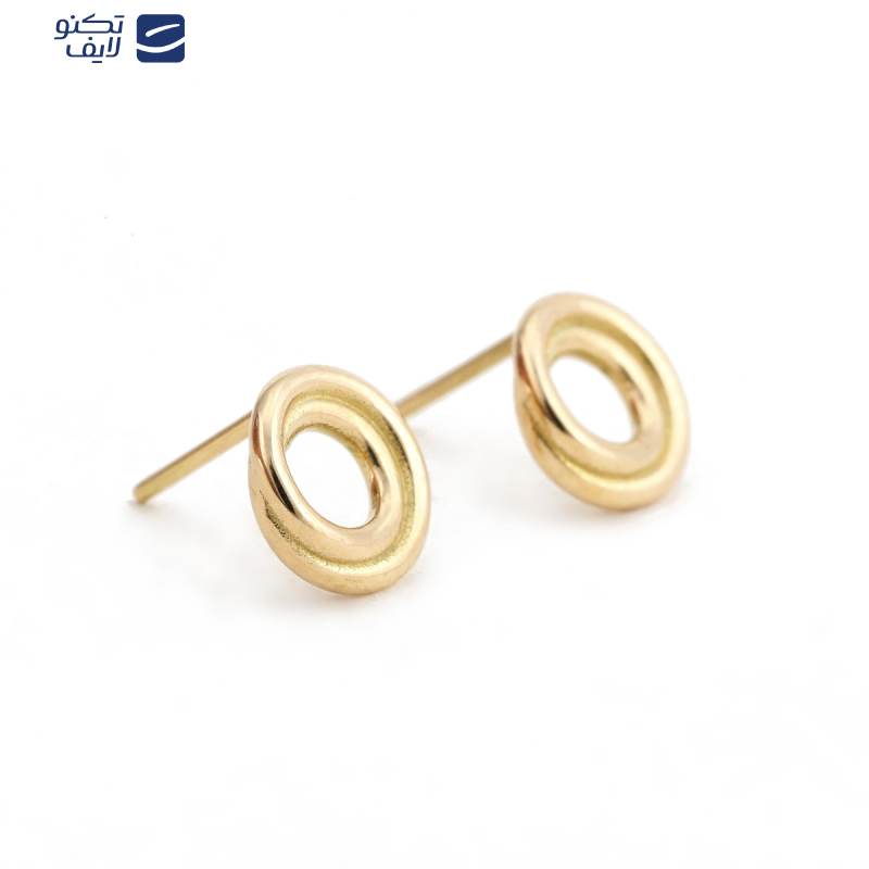 گوشواره میخی طلا 18 عیار زنانه بان گالری مدل زلفا گوشواره میخی طلا 18 عیار زنانه بان گالری مدل زلفا