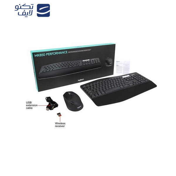 کیبورد و ماوس بی سیم لاجیتک مدل MK850