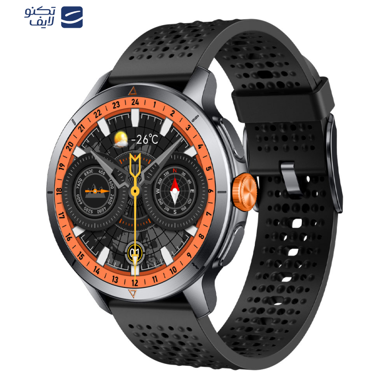 ساعت هوشمند گلوریمی مدل GX RACE مناسب برای ورزش، کنترل سطح اکسیژن خون، شمارش ضربان قلب، پایش وضعیت خواب