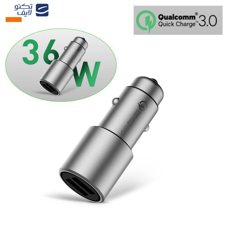 شارژر فندکی شیائومی مدل cc02czm شارژر فندکی شیائومی مدل cc02czm