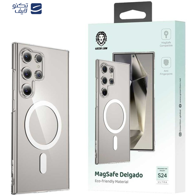 کاور گرین مدل Delgado PC مناسب برای گوشی موبایل سامسونگ Galaxy S24 Ultra کاور گرین مدل Delgado PC مناسب برای گوشی موبایل سامسونگ Galaxy S24 Ultra