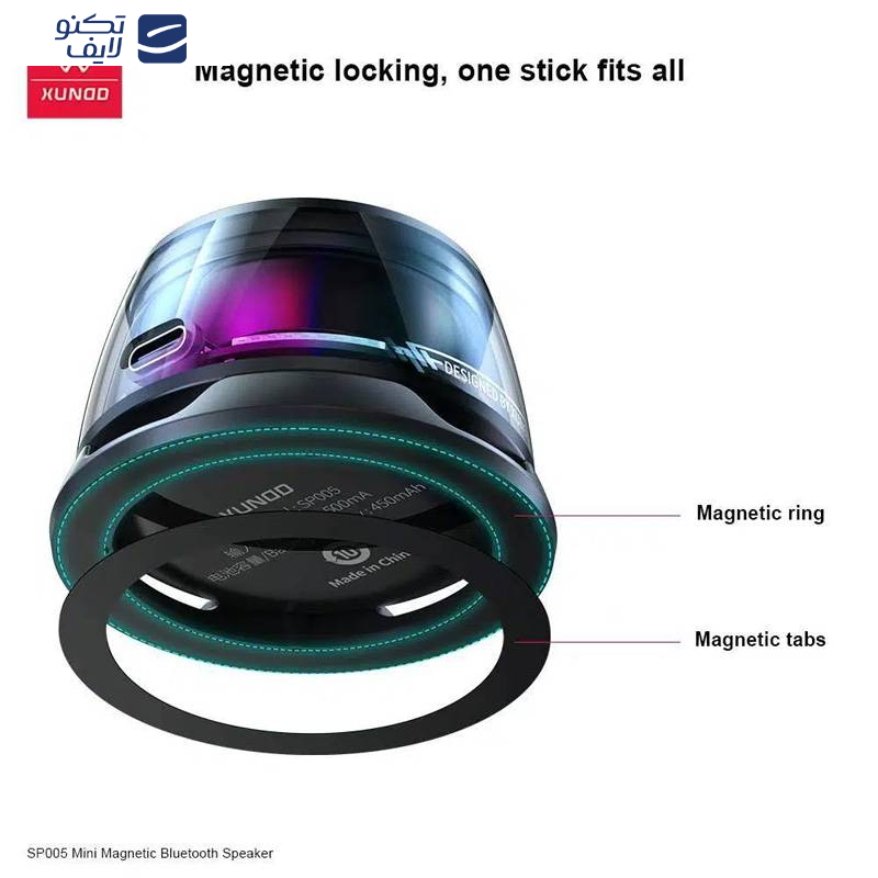 اسپیکر بلوتوثی قابل حمل ژاند مدل SP005 اسپیکر بلوتوثی قابل حمل ژاند مدل SP005