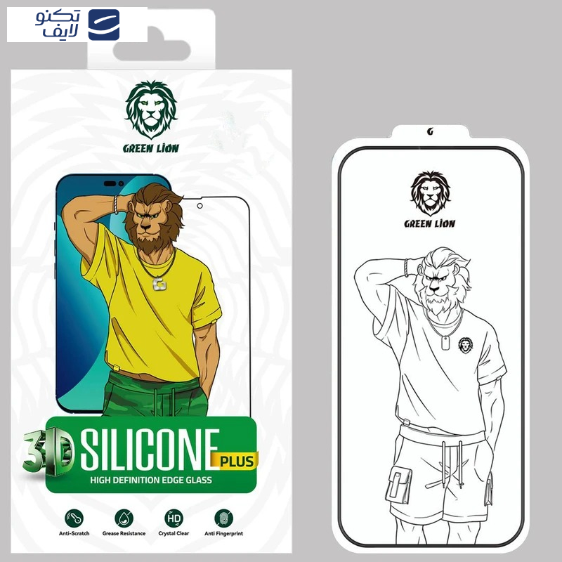 محافظ صفحه نمایش گرین مدل Silicone-HD Plus مناسب برای گوشی موبایل اپل iphone 11 Pro Max/Xs Max  محافظ صفحه نمایش گرین مدل Silicone-HD Plus مناسب برای گوشی موبایل اپل iphone 11 Pro Max/Xs Max