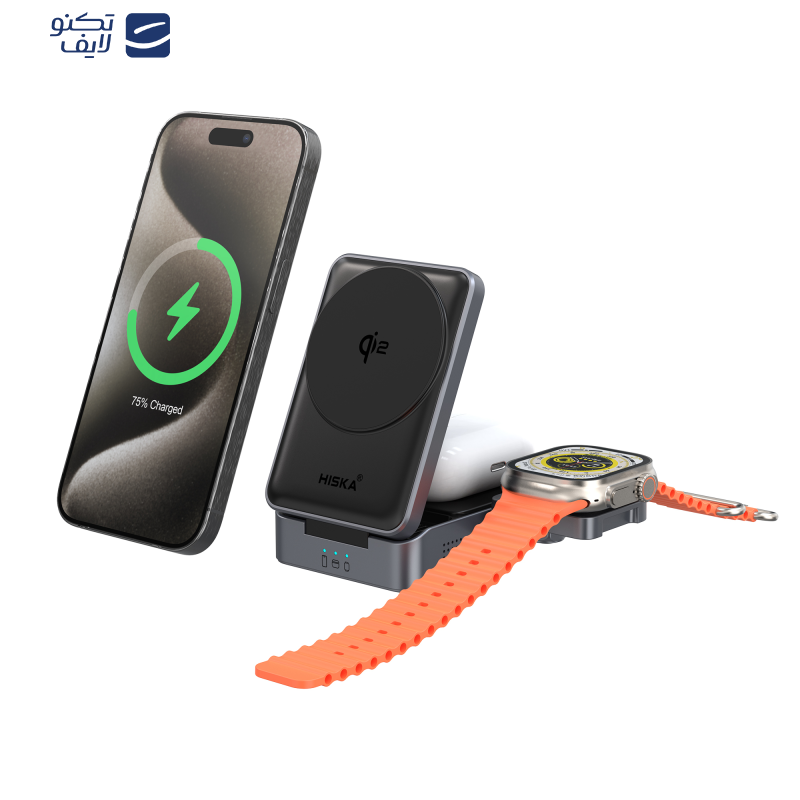 شارژر بی سیم هیسکا مدل HR-15 شارژر بی سیم هیسکا مدل HR-15