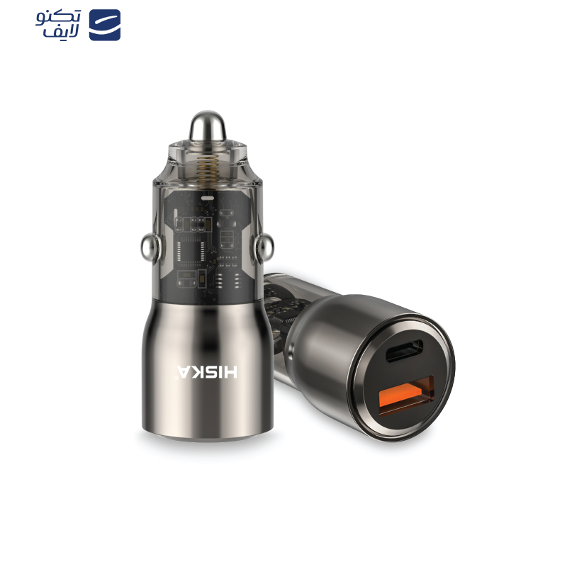 شارژر فندکی 95 وات هیسکا مدل HCC-329 شارژر فندکی 95 وات هیسکا مدل HCC-329