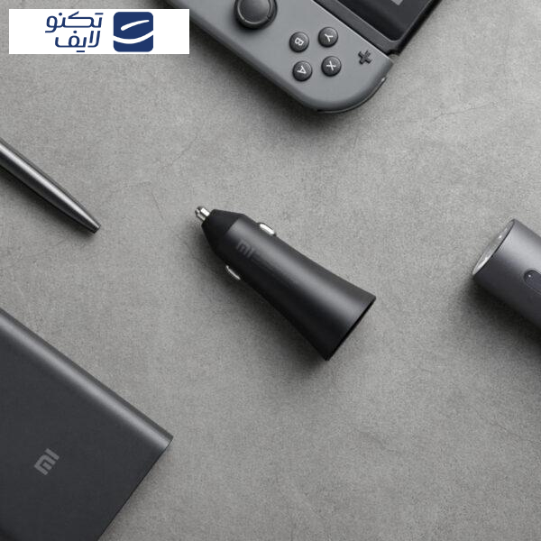 شارژر فندکی شیائومی مدل Mi 37w dual-port car charger  شارژر فندکی شیائومی مدل Mi 37w dual-port car charger