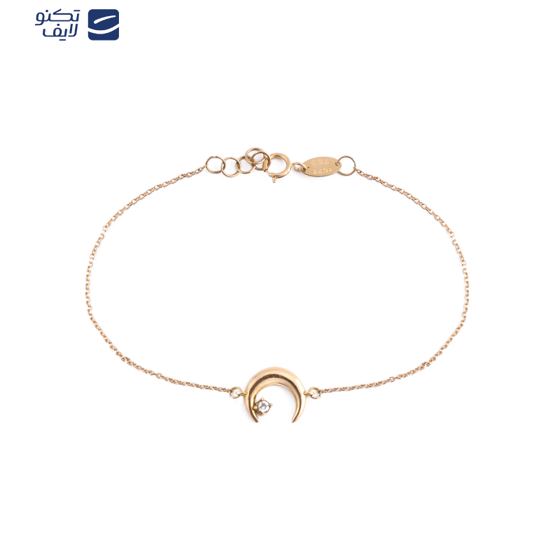 دستبند طلا 18 عیار زنانه بان گالری مدل سلنا دستبند طلا 18 عیار زنانه بان گالری مدل سلنا