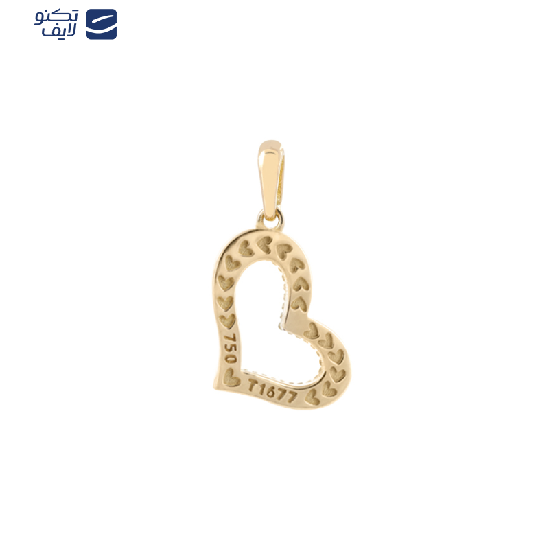 آویز گردنبند طلا 18 عیار زنانه بان گالری مدل گوارسه آمارا کوچک آویز گردنبند طلا 18 عیار زنانه بان گالری مدل گوارسه آمارا کوچک