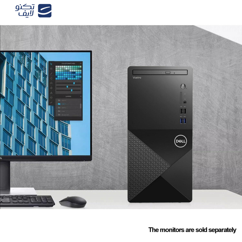 کامپیوتر دسکتاپ دل مدل Vostro 3910-PD5 کامپیوتر دسکتاپ دل مدل Vostro 3910-PD5