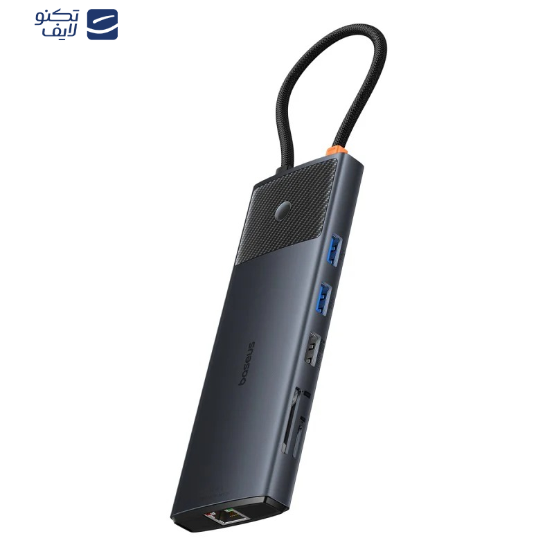 هاب 11 پورت USB-C بیسوس مدل BS-OH098 هاب 11 پورت USB-C بیسوس مدل BS-OH098