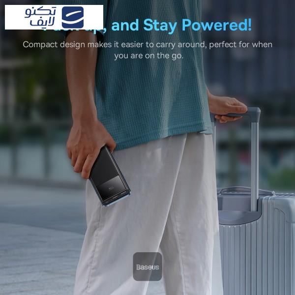 پاوربانک بیسوس مدل STAR-LORD-P10022904113-30W ظرفیت 10000 میلی آمپر ساعت پاوربانک بیسوس مدل STAR-LORD-P10022904113-30W ظرفیت 10000 میلی آمپر ساعت