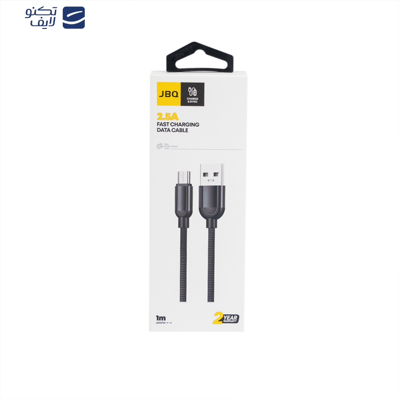 کابل تبدیل USB به USB-A جی بی کیو مدل CA-610 MICROطول 1 متر کابل تبدیل USB به USB-A جی بی کیو مدل CA-610 MICROطول 1 متر