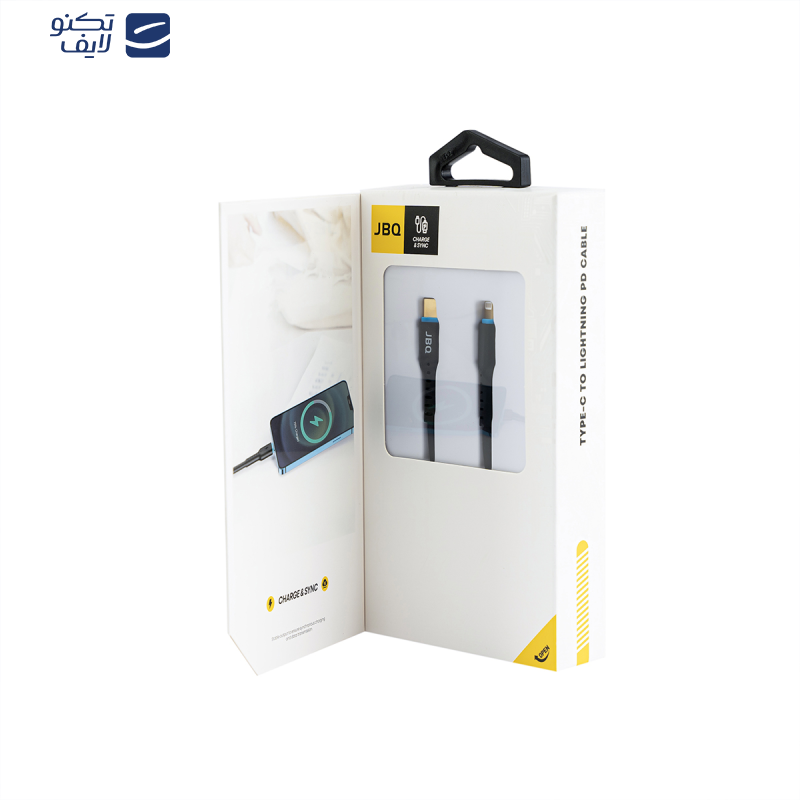 کابل تبدیل USB به لایتنینگ جی بی کیو مدل CA-722 طول 1.5 متر کابل تبدیل USB به لایتنینگ جی بی کیو مدل CA-722 طول 1.5 متر