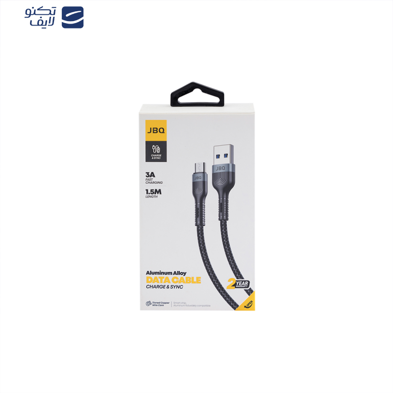 کابل تبدیل USB به MICRO USB جی بی کیو مدل CA-730 a طول 1.5 متر