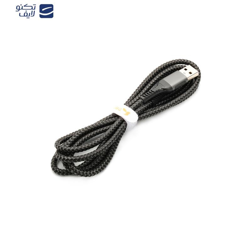 کابل تبدیل USB  به لایتنینگ جی بی کیو مدل DT-01 L طول 1.5 متر