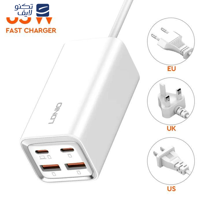 شارژر رومیزی الدینیو مدل 65W-A4610C شارژر رومیزی الدینیو مدل 65W-A4610C