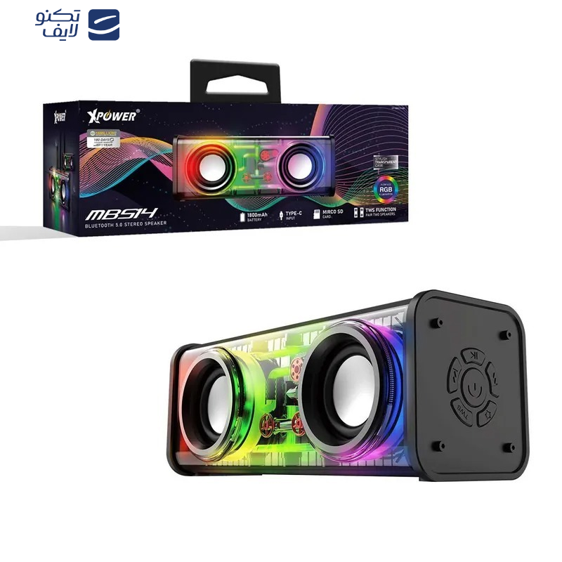 اسپیکر بلوتوثی قابل حمل مدل V8 اسپیکر بلوتوثی قابل حمل مدل V8