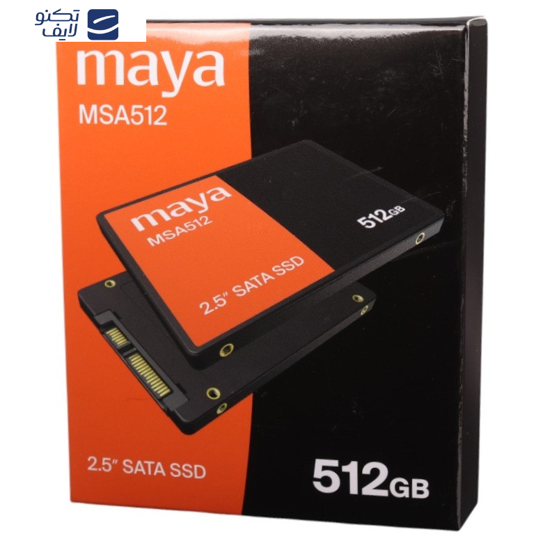 اس اس دی اینترنال مایا مدل MSA512 ظرفیت 512 گیگابایت اس اس دی اینترنال مایا مدل MSA512 ظرفیت 512 گیگابایت