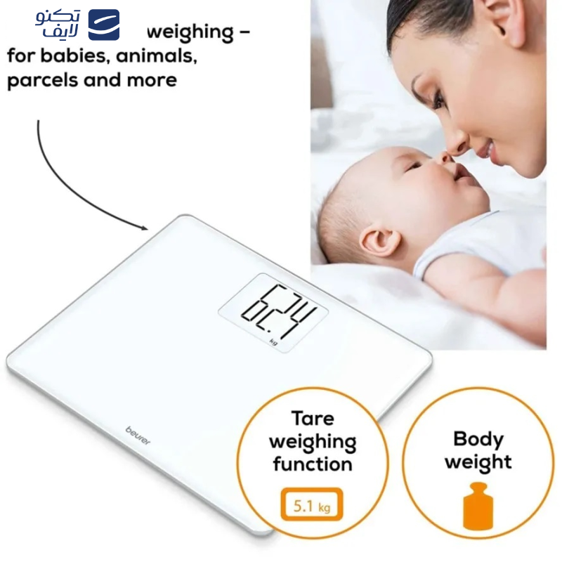 ترازو دیجیتال بیورر مدل GS340 XXL  ترازو دیجیتال بیورر مدل GS340 XXL