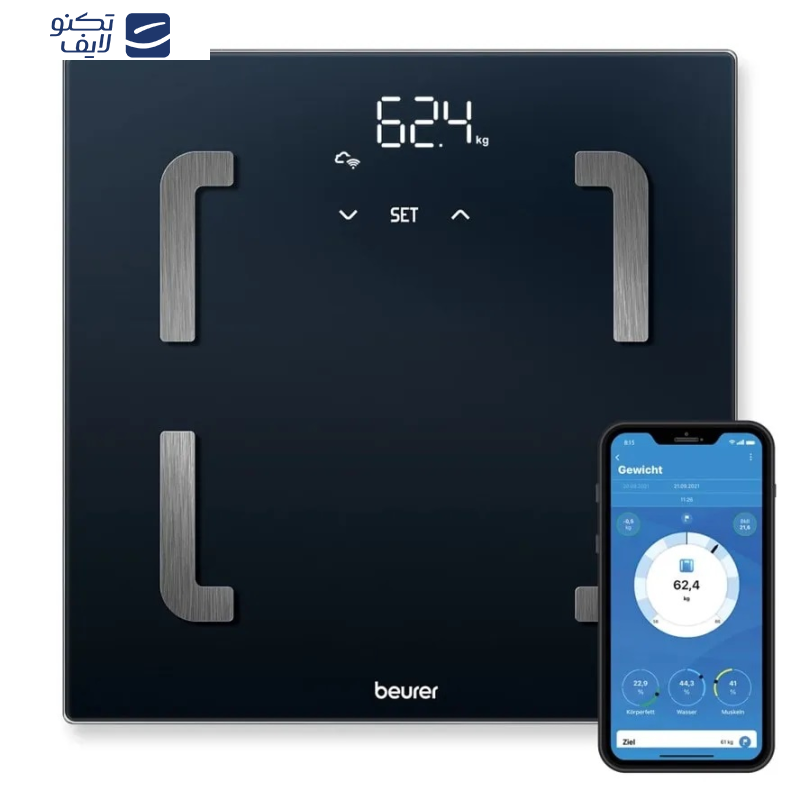 ترازو دیجیتال بیورر مدل BF880 ترازو دیجیتال بیورر مدل BF880