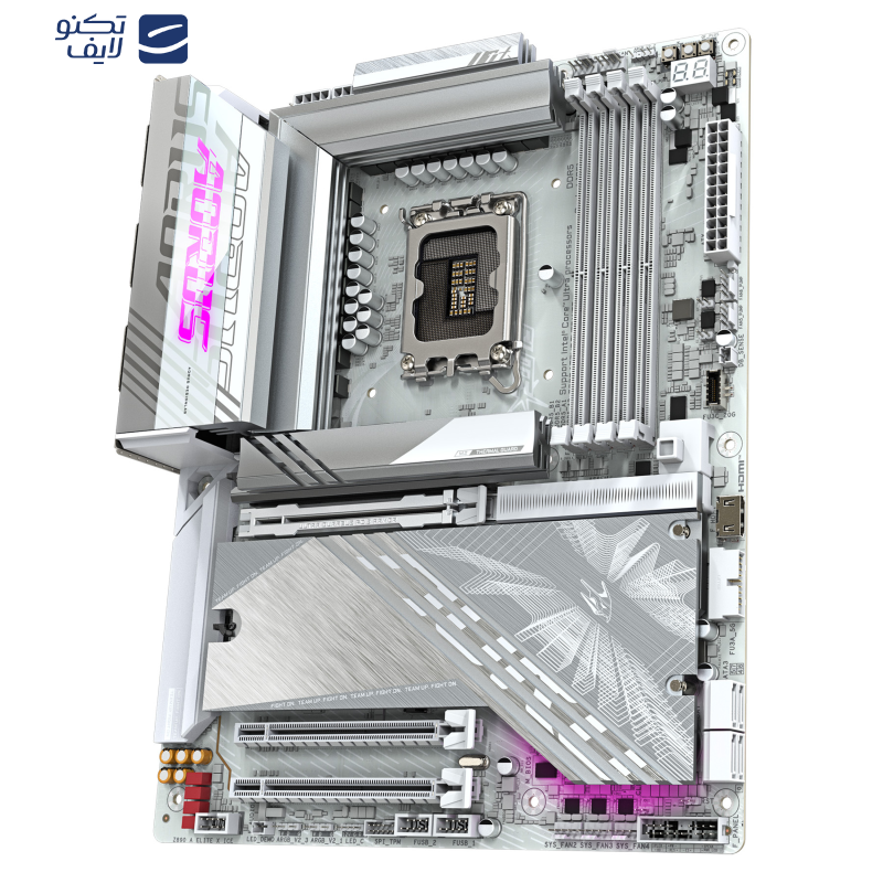 مادربرد گیگابایت مدل Z890 AORUS ELITE X ICE مادربرد گیگابایت مدل Z890 AORUS ELITE X ICE