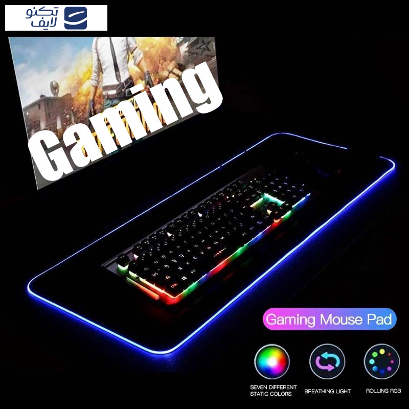 ماوس پد مخصوص بازی مدل RGB-EXTENDED CHROMA