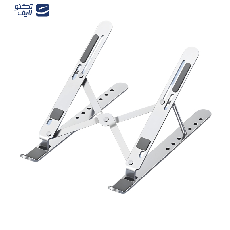 پایه نگهدارنده لپ تاپ مدل BZBC Portable Foldable Aluminium Laptop Stand پایه نگهدارنده لپ تاپ مدل BZBC Portable Foldable Aluminium Laptop Stand