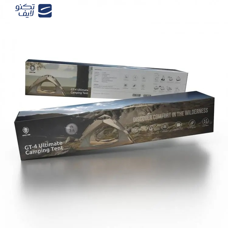 چادر اضطراری گرین لاین مدل  GNTNTGT4U GT-4 چادر اضطراری گرین لاین مدل  GNTNTGT4U GT-4