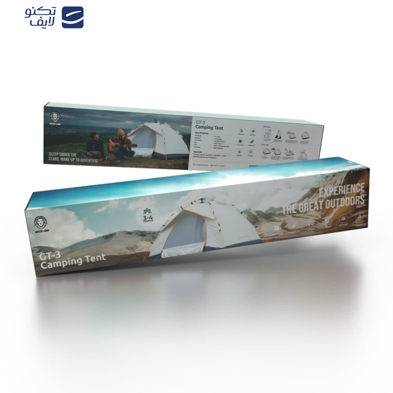 چادر اضطراری گرین لاین مدل GT-3 چادر اضطراری گرین لاین مدل GT-3