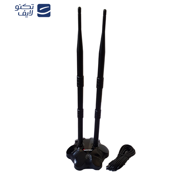 کارت شبکه بی سیم USB کارت شبکه گیتک مدل GT – 18NU کارت شبکه بی سیم USB کارت شبکه گیتک مدل GT – 18NU