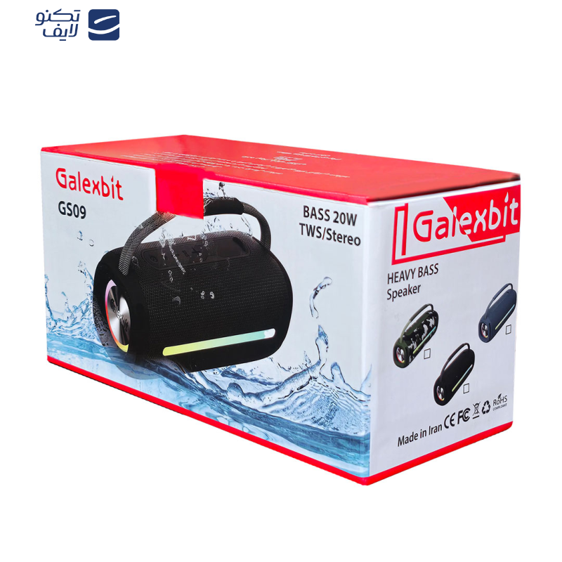 اسپیکر بلوتوثی گلکسبیت مدل GS_09 اسپیکر بلوتوثی گلکسبیت مدل GS_09