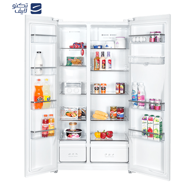 یخچال و فریزر ساید بای ساید 28 فوت ایکس ویژن مدل TS552-AWD/ASD یخچال و فریزر ساید بای ساید 28 فوت ایکس ویژن مدل TS552-AWD/ASD