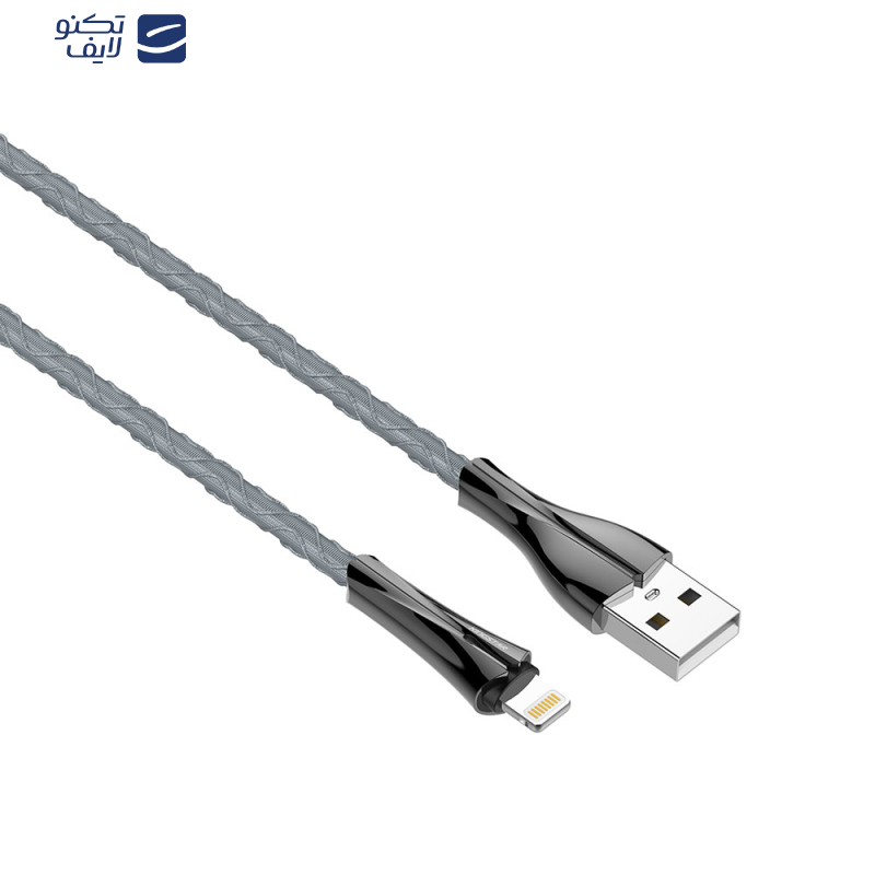 کابل تبدیل USB به لایتنینگ کینگ استار مدل +K28 i طول 1 متر کابل تبدیل USB به لایتنینگ کینگ استار مدل +K28 i طول 1 متر