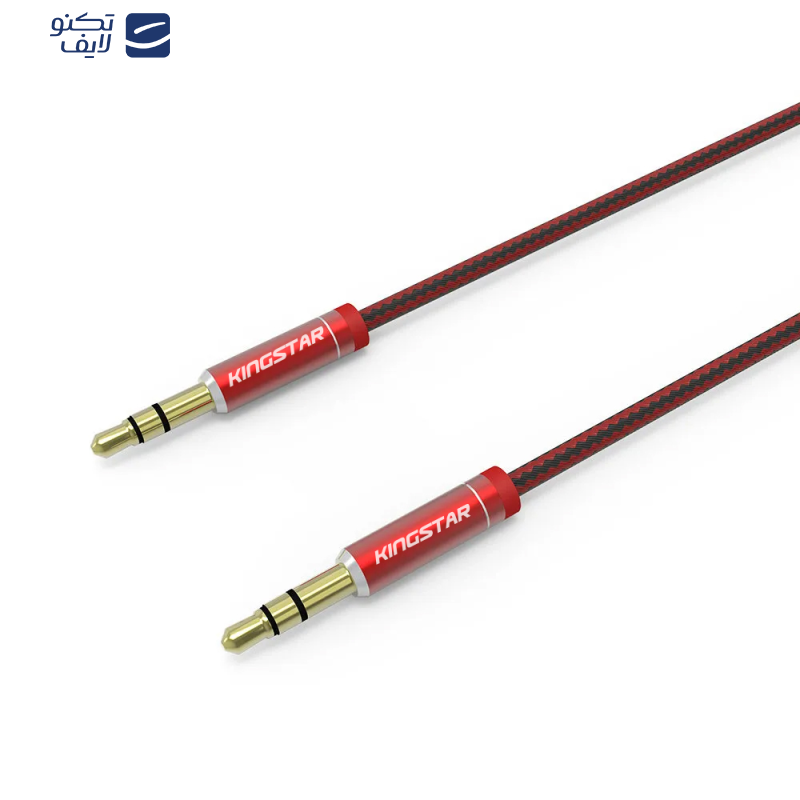 کابل AUX کینگ استار مدل KA55 طول 1 متر کابل AUX کینگ استار مدل KA55 طول 1 متر