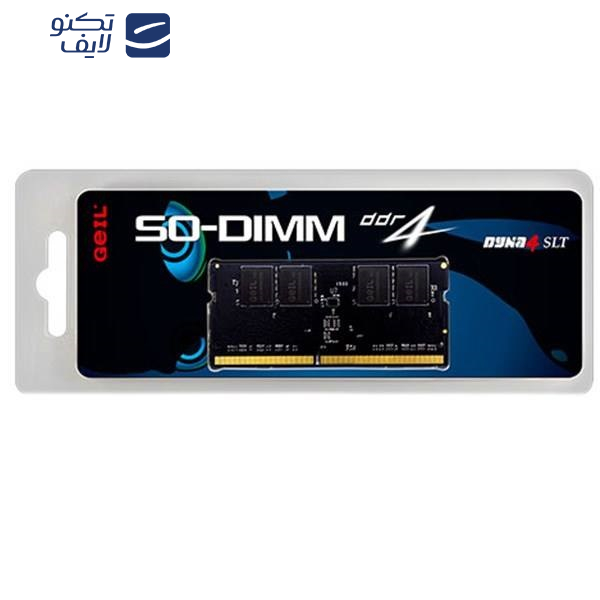 رم لپ تاپ DDR4 تک کاناله 2400 مگاهرتز CL17 گیل مدل Dyna4 ظرفیت 4 گیگابایت  رم لپ تاپ DDR4 تک کاناله 2400 مگاهرتز CL17 گیل مدل Dyna4 ظرفیت 4 گیگابایت