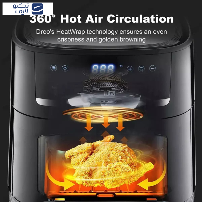 سرخ کن بدون روغن زوله له مدل  ZA005 سرخ کن بدون روغن زوله له مدل  ZA005