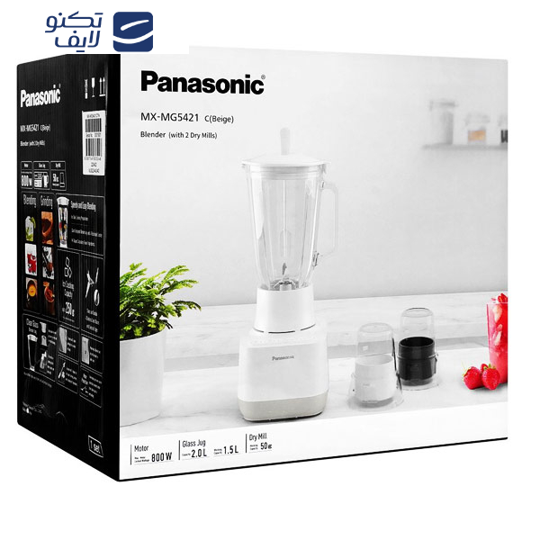 مخلوط کن و آسیاب کن پاناسونیک مدل MX-MG5421 مخلوط کن و آسیاب کن پاناسونیک مدل MX-MG5421