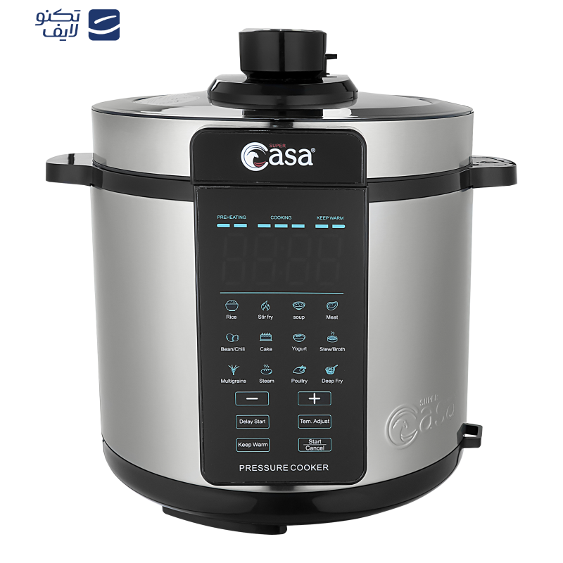 زودپز برقی سوپر کاسا مدل CA-206 زودپز برقی سوپر کاسا مدل CA-206