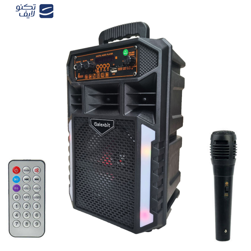 اسپیکر بلوتوثی قابل حمل گلکسبیت مدل GS-18 اسپیکر بلوتوثی قابل حمل گلکسبیت مدل GS-18