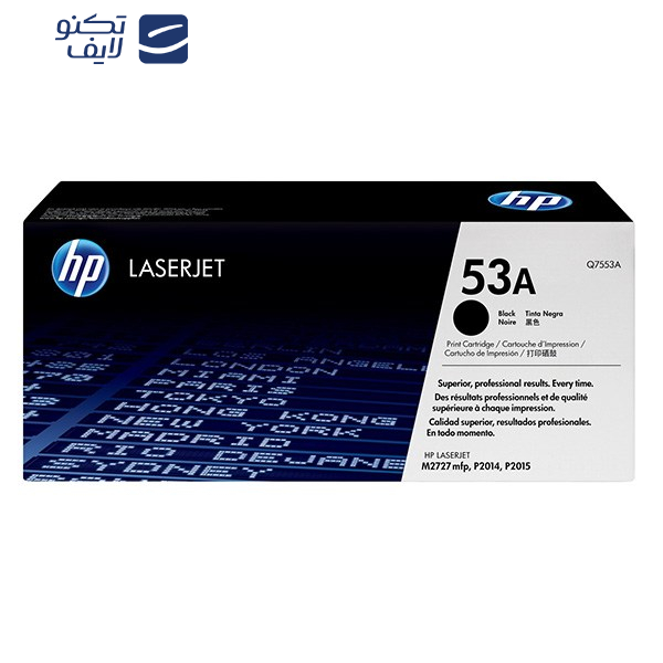 تونر مشکی اچ پی مدل 53A تونر مشکی اچ پی مدل 53A