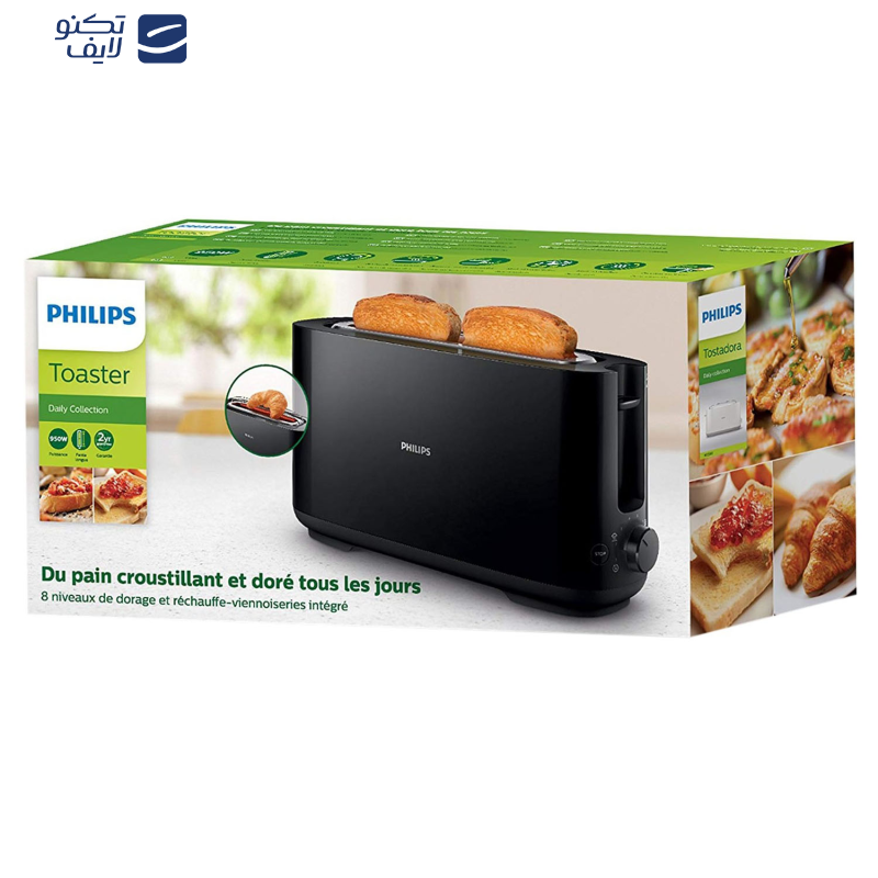 توستر فیلیپس مدل 91/HD2590 توستر فیلیپس مدل 91/HD2590