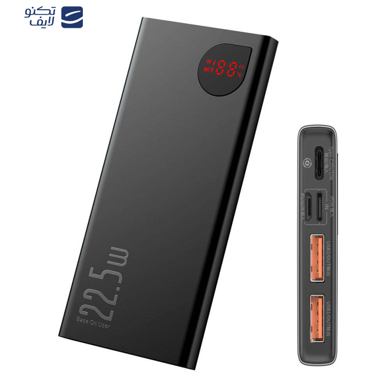 پاوربانک باسئوس مدل PPAD000001 ظرفیت 10000 میلی آمپر ساعت پاوربانک باسئوس مدل PPAD000001 ظرفیت 10000 میلی آمپر ساعت