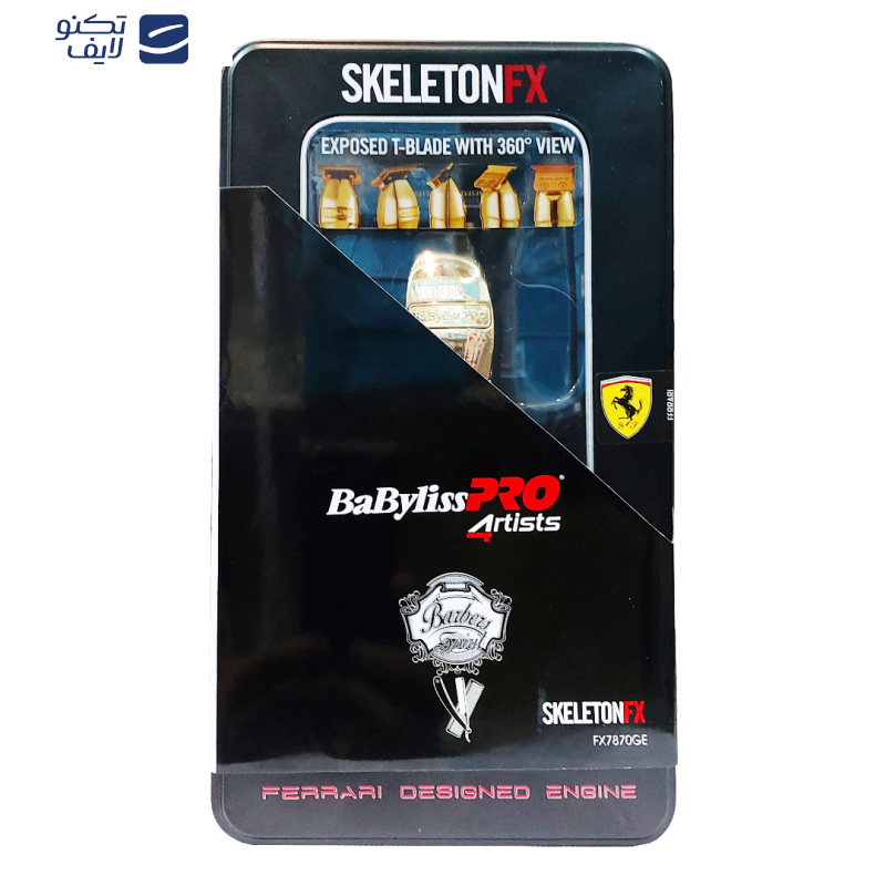 ماشین اصلاح موی سر و صورت بابیلیس پرو مدل SKELETON FX7870GE ماشین اصلاح موی سر و صورت بابیلیس پرو مدل SKELETON FX7870GE