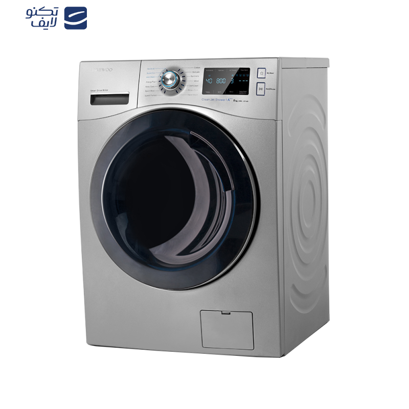 ماشین لباسشویی دوو مدل DWK-PR880S ظرفیت 8 کیلوگرم 