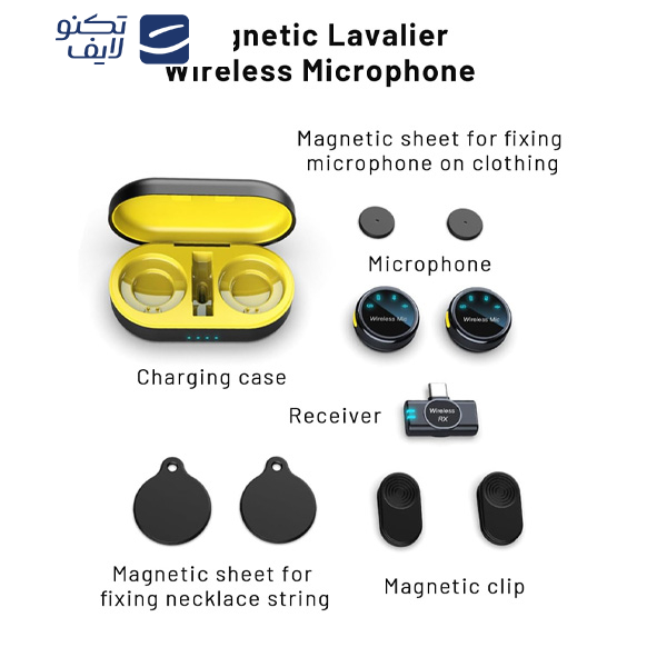 میکروفن یقه ای مدل WM620 میکروفن یقه ای مدل WM620