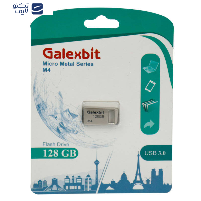فلش مموری گلکسبیت مدل Micro Metal Series M4 ظرفیت 128 گیگابایت فلش مموری گلکسبیت مدل Micro Metal Series M4 ظرفیت 128 گیگابایت