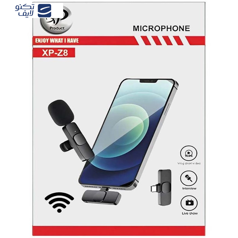 میکروفن یقه ای ایکس پی-پروداکت مدل XP-Z8 میکروفن یقه ای ایکس پی-پروداکت مدل XP-Z8