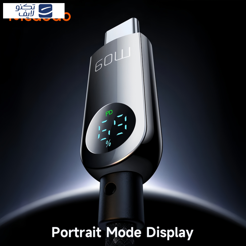 کابل تبدیل USB-C مک دودو مدل CA-478 طول 1.2 متر کابل تبدیل USB-C مک دودو مدل CA-478 طول 1.2 متر