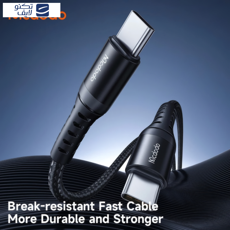 کابل USB-C مک دودو مدل Bending CA-564 طول 1 متر کابل USB-C مک دودو مدل Bending CA-564 طول 1 متر